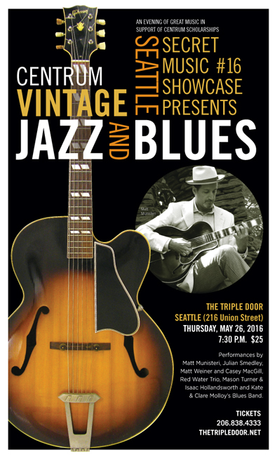 Seattle Secret Music #16 - Centrum Vintage Jazz & Blues