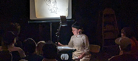 The Ghost of Buena Vista Past, Shadow Theater & Songs by Michelle Lassaline at The Rabbit Box