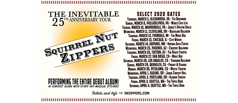 Tickets Squirrel Nut Zippers The Triple Door